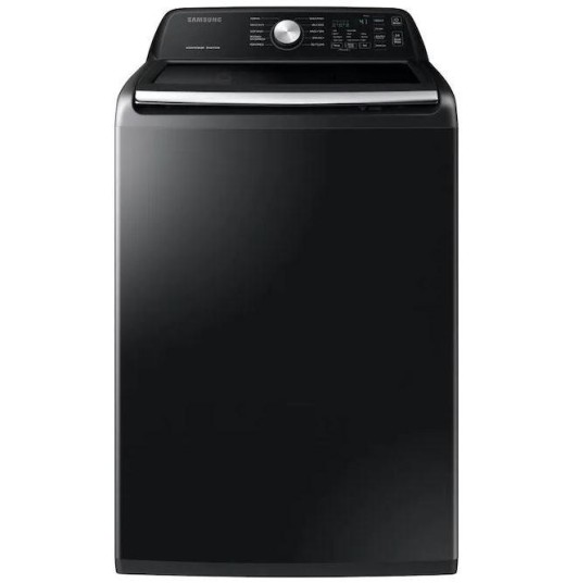 Samung Jet Black Stainless 4.5 cf Washer 